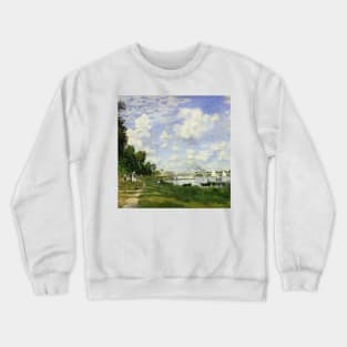 The basin at Argenteuil (Monet) Crewneck Sweatshirt